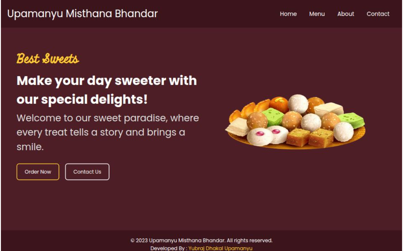 Sweet Shop